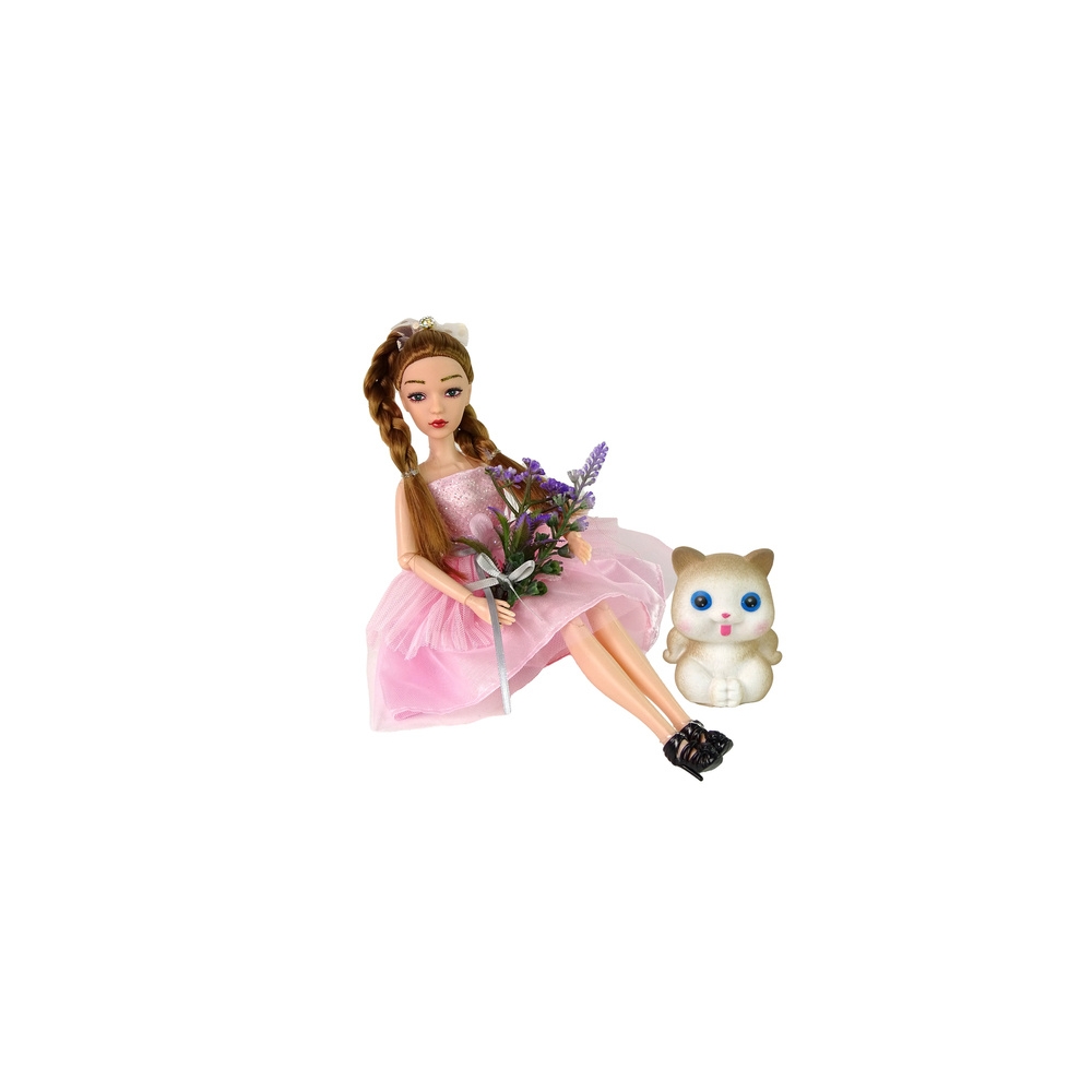 Emily Braids Cat Flower Baby Doll