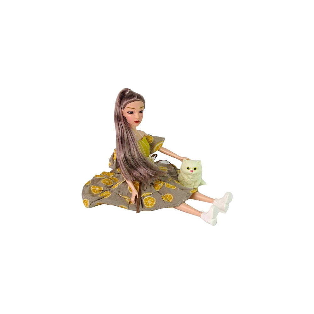 Emily Doll with Windmill Cat For Kids