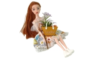 Baby Doll Emily Autumn Red Hair Flowers