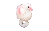 Plush Swan Mascot Wristband Bracelet Hand White