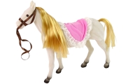 Princess Doll with White Pony Figures Accessories.