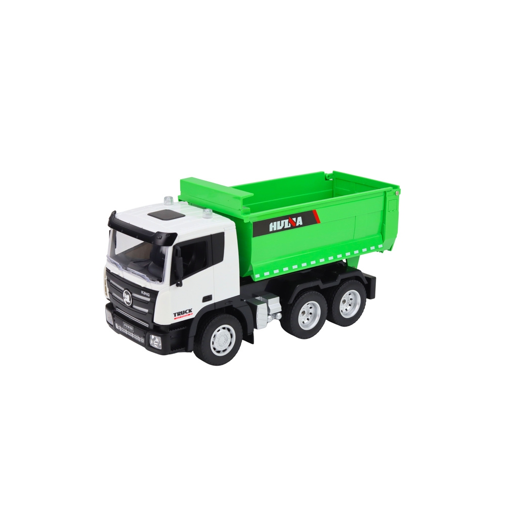 Nuotoliniu būdu valdomas sunkvežimis RC Huina Green 1:18-Žaislai, Auto ir transporto žaislai, Valdomos radijo bangomis-e-vaikas