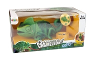 Remote Controlled Chameleon Green Light 28 cm