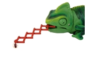 Remote Controlled Chameleon Green Light 28 cm