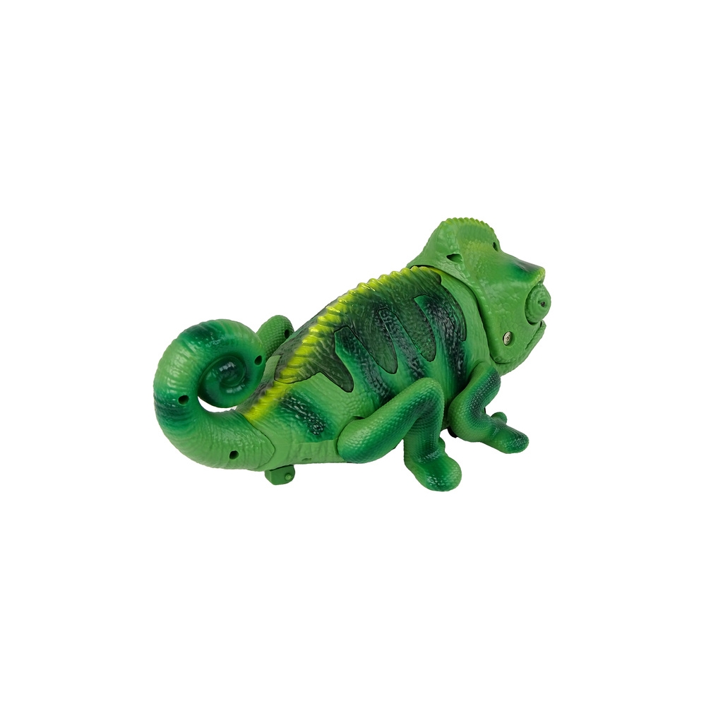 Nuotoliniu būdu valdomas chameleonas su žalia šviesa 28 cm