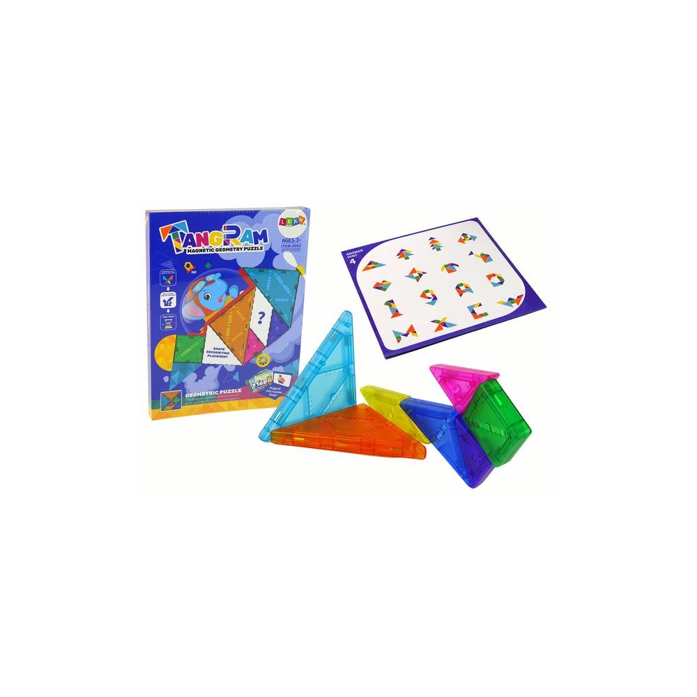 Tangramo dėlionė 7 magnetinės plytos