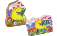Puzzle Dinozaur Wulkan 48 Elementów