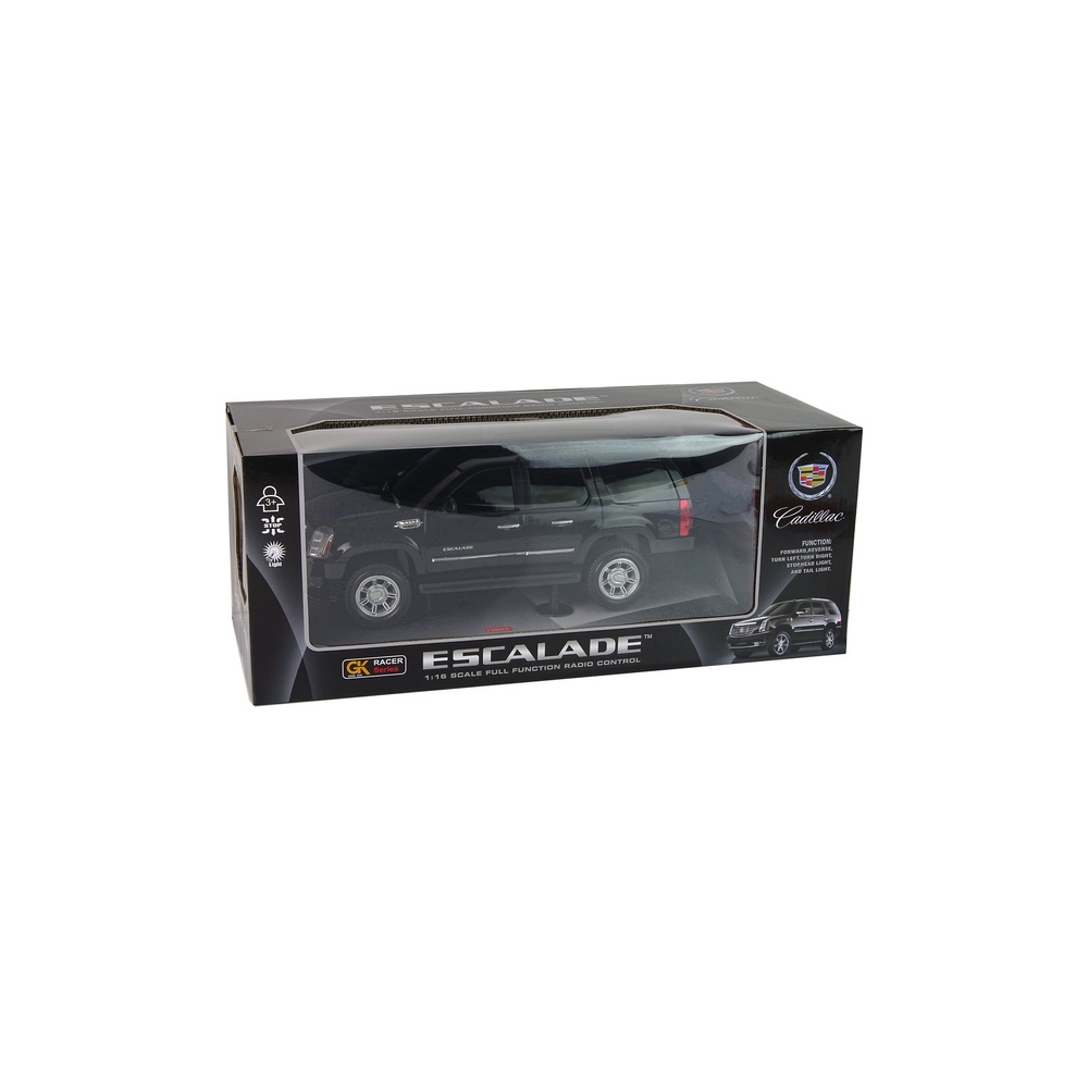 Cadillac Escalade R/C automobilis Juodos šviesos Garsas 1:16
