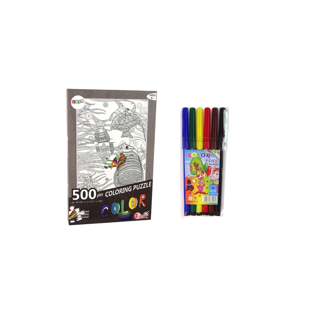 Spalvinimo rinkinys 500, Žuvų vandenynas