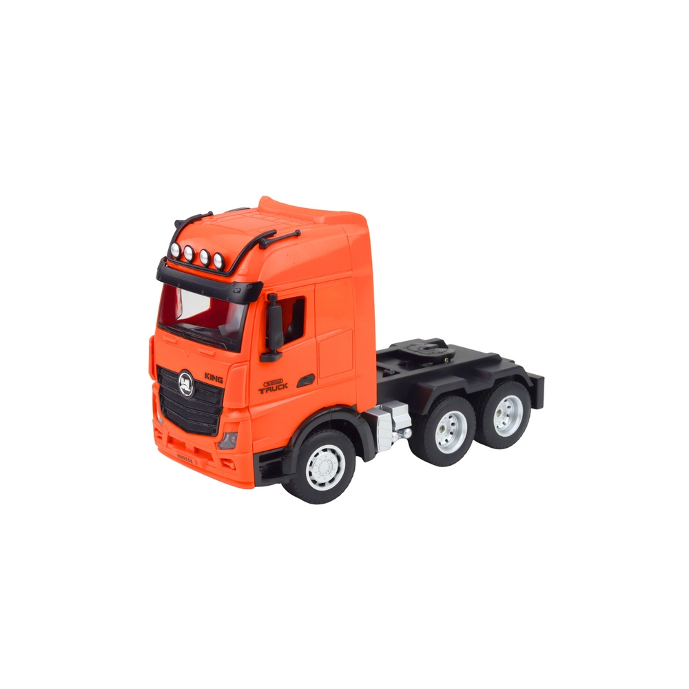 Nuotoliniu būdu valdomas RC sunkvežimis su konteineriu HUINA šviesos garsai 1:18-Žaislai, Auto ir transporto žaislai, Valdomos r
