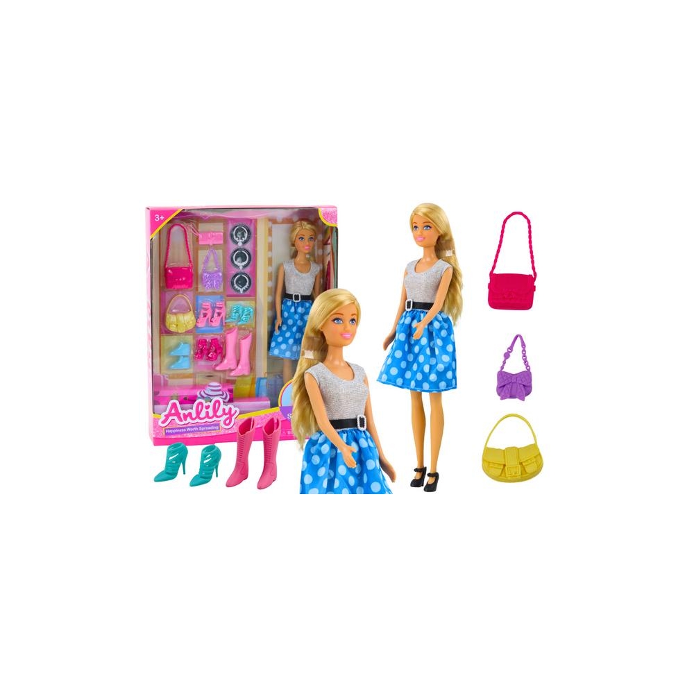 Anlily Doll Set Drabužiai Priedai Priedai