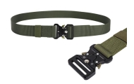 Tactical Military Belt Webbing Black 120 x 3.8cm