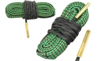 Weapon Cleaning Rod With Integrated Brushes