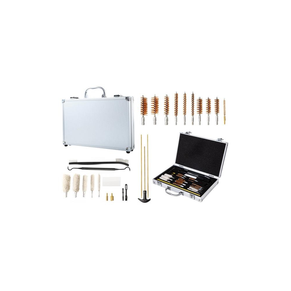 Gun Cleaning Kit in a Case Ramrod 28 El