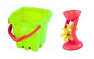 Sand Toy Set Bucket Castle Grinder 9 El