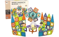 Klocki Magnetyczne Budowle 3D Diabelski Młyn 155 Elementów