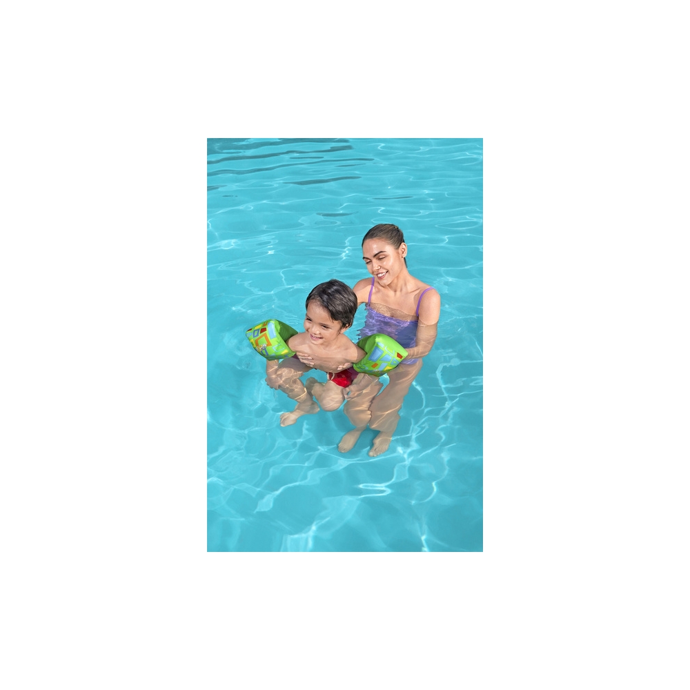 Plaukimo rankovės žalios S/M Bestway 32182
