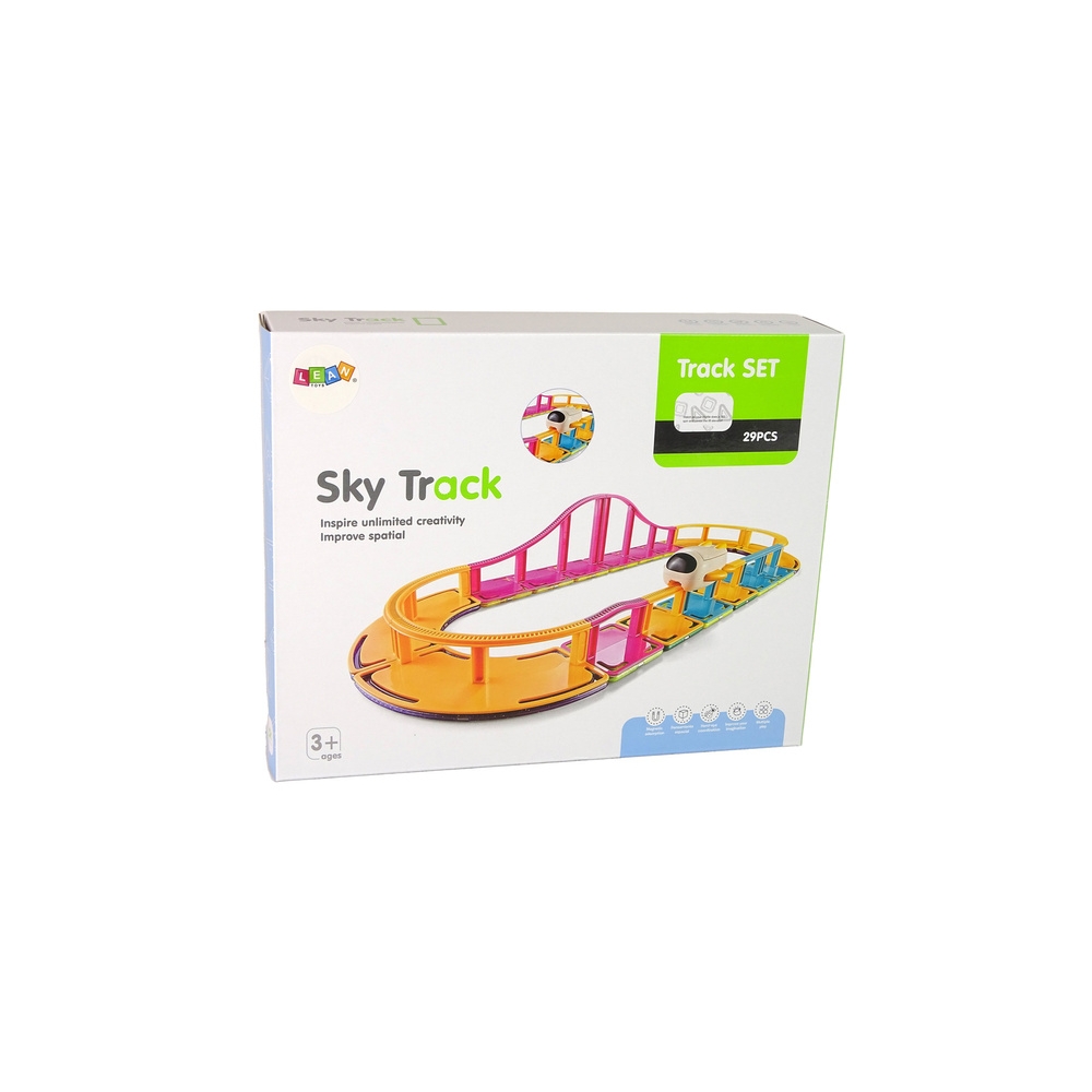 Magnetinės kaladėlės "Sky Track" 29 vnt