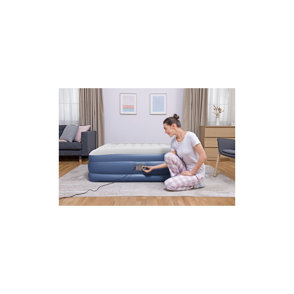 "Bestway" pripučiamas čiužinys 203 x 152 x 46 cm 67630-Namai, laisvalaikis, turizmas, Pripučiami čiužiniai ir baldai-e-vaikas