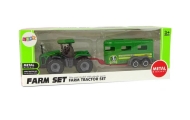Tractor with Trailer Green