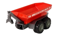 Green Tractor with Red Trailer Fractal Drive