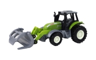 Traktor Koparka Zielony Krokodylek Pojazd Rolniczy