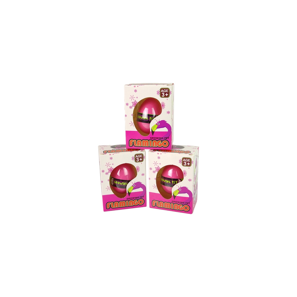 Augantis kiaušinis Flamingo 6cm rožinis