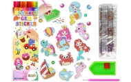 Diamond Embroidery Sticker Set Sea World Animals Mosaic