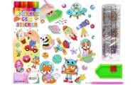Diamond Embroidery Sticker Set Space Astronaut Mosaic