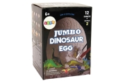 Zestaw Archeologiczny Wykopaliska Ogromne Jajo 12 Figurek Dinozaur