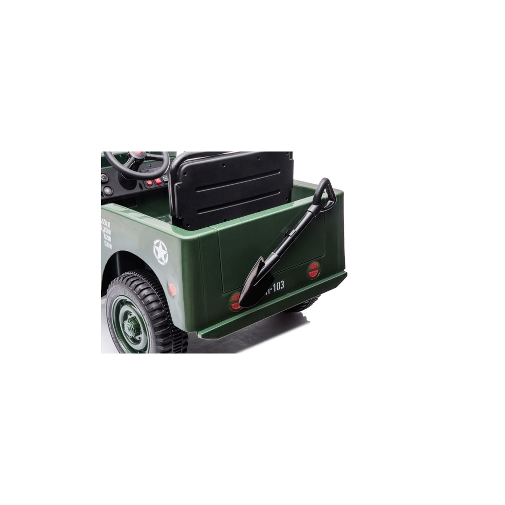 Elektromobilis JH-103 4x4, Army Green-Elektromobiliai vaikams, Visureigiai-e-vaikas