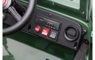 Auto Na Akumulator JH-103 Wojskowa Zieleń 4x4