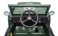 Elektromobilis JH-103 4x4, Army Green-Elektromobiliai vaikams, Visureigiai-e-vaikas