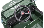 Elektromobilis JH-103 4x4, Army Green-Elektromobiliai vaikams, Visureigiai-e-vaikas