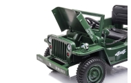 Elektromobilis JH-103 4x4, Army Green-Elektromobiliai vaikams, Visureigiai-e-vaikas
