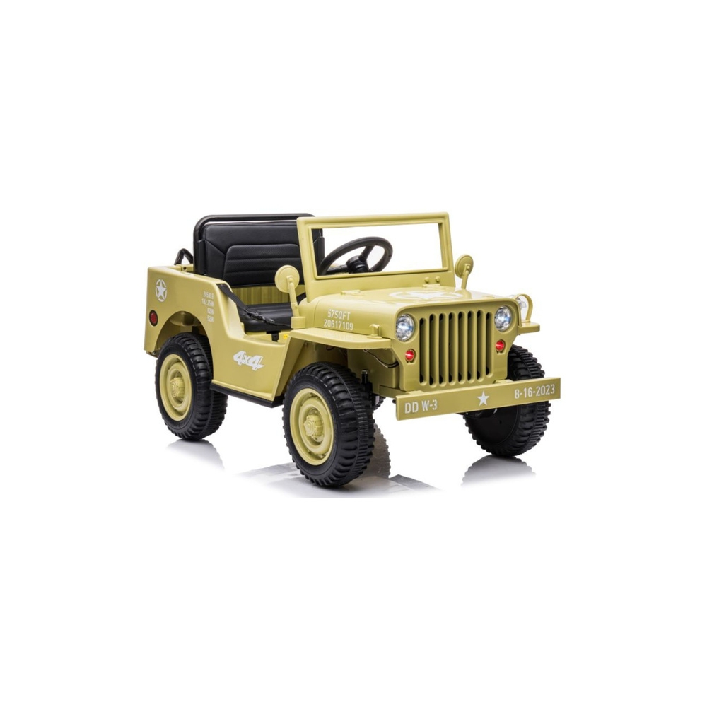 Elektromobilis JH-103 4x4, Khaki-Elektromobiliai vaikams, Visureigiai-e-vaikas