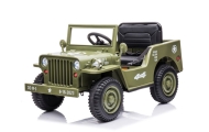 Elektromobilis JH-103 4x4, Olive Green-Elektromobiliai vaikams, Visureigiai-e-vaikas