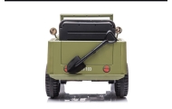 Elektromobilis JH-103 4x4, Olive Green-Elektromobiliai vaikams, Visureigiai-e-vaikas