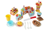 Gimtadienio rinkinys Tortas Sweetie Velcro-Žaislai, Profesijos, buities žaislai, Mažiesiems kulinarams-e-vaikas
