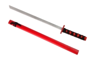 Wooden Sword Red Props for the Knight 73 cm