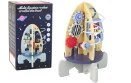 Wooden Racket Educational Beads Gears
