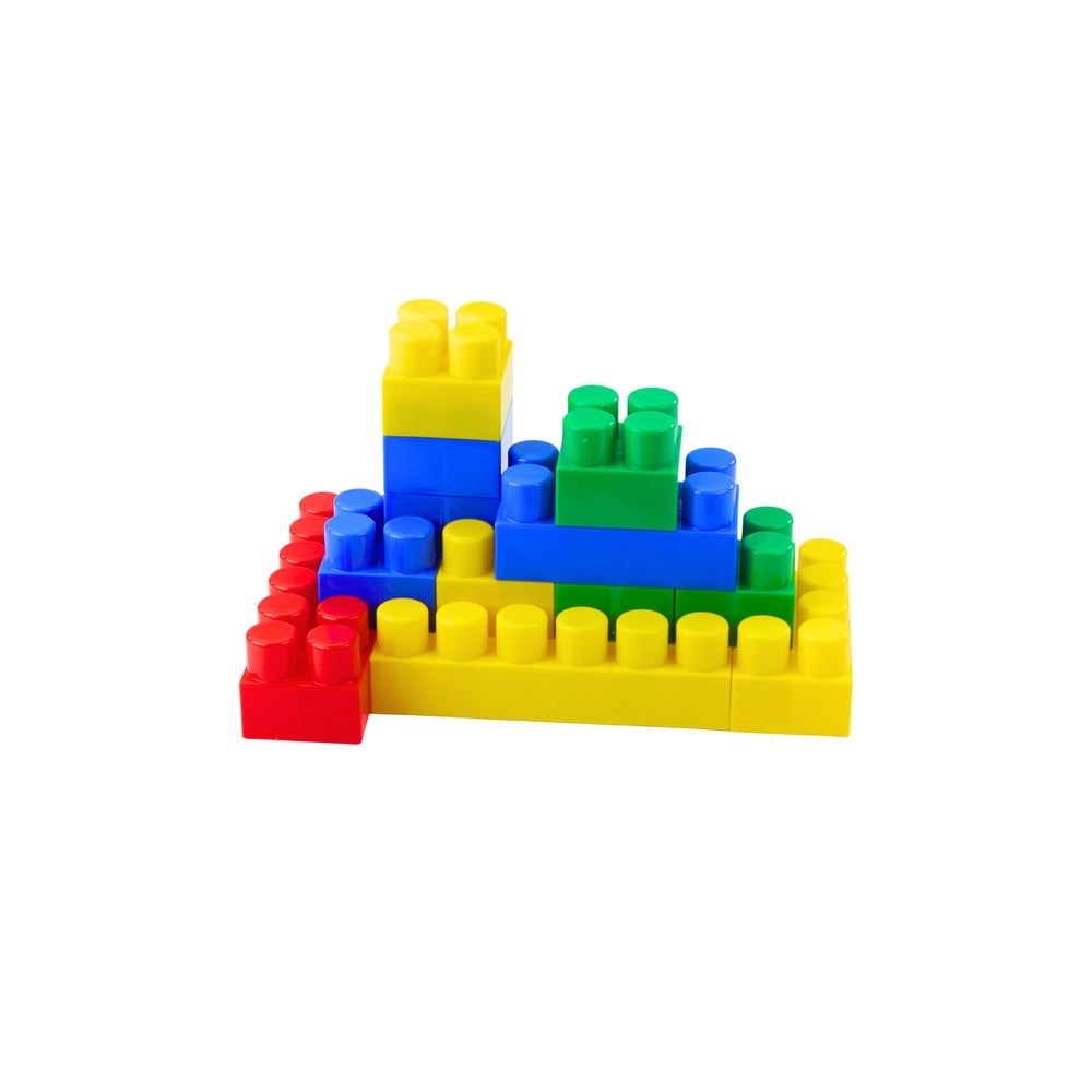 Spalvotos statybinės kaladėlės K3 Small