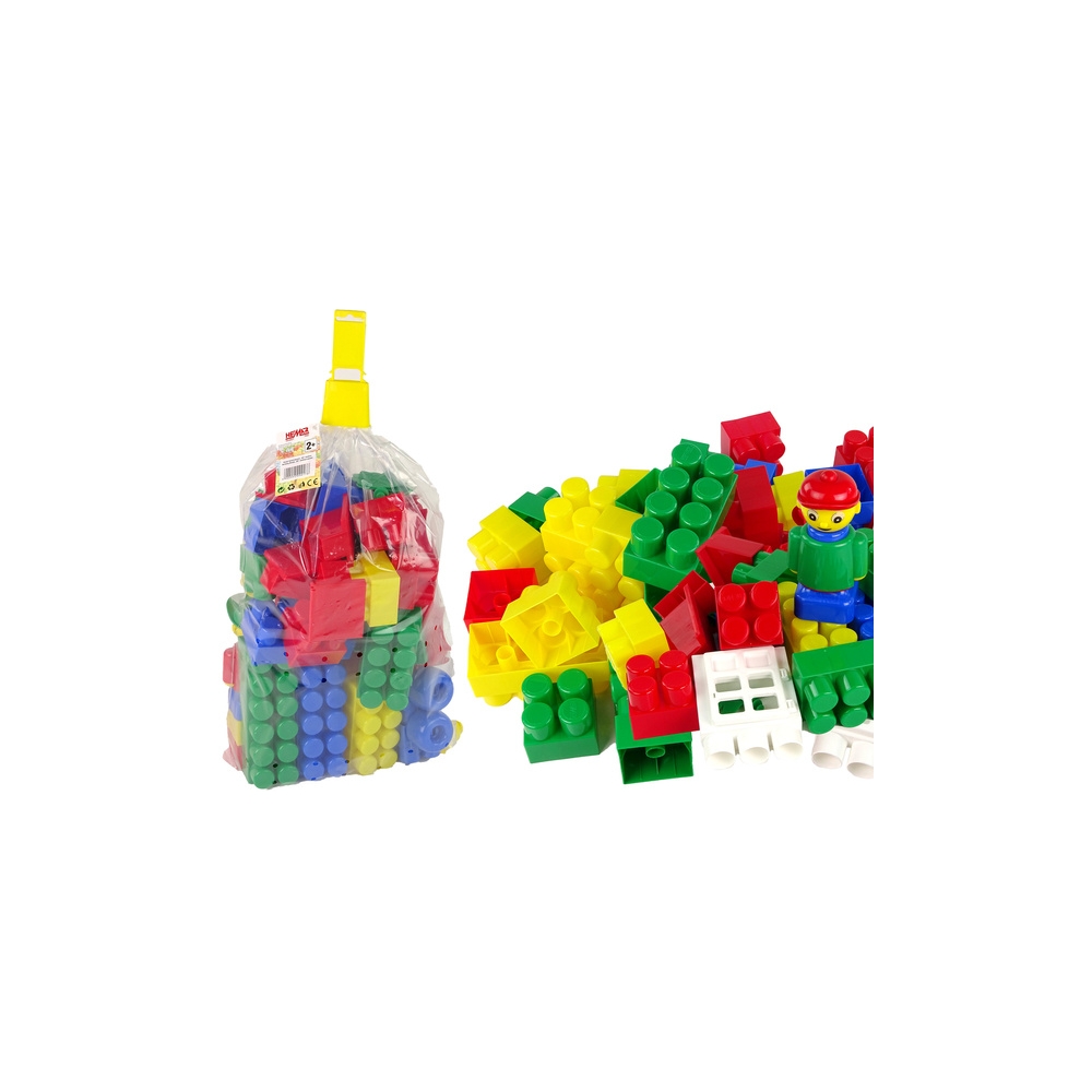 Spalvotos statybinės kaladėlės K3 Medium