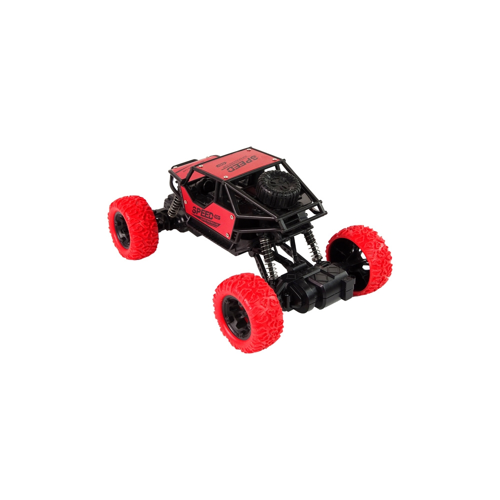 Remote Controlled Terrain Car R/C 1:18 Red.