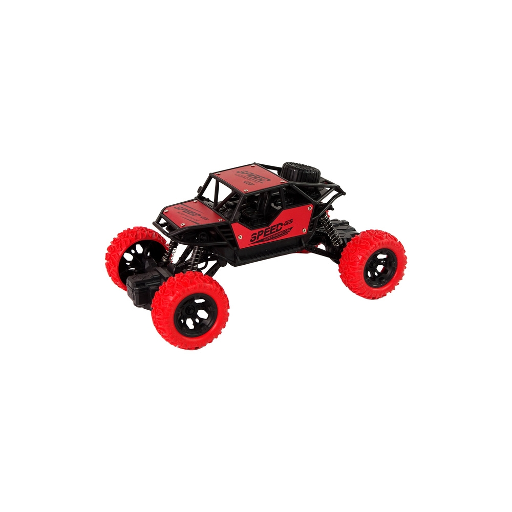 Remote Controlled Terrain Car R/C 1:18 Red.