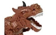 Remote-controlled dinosaur Steam Projector Brown
