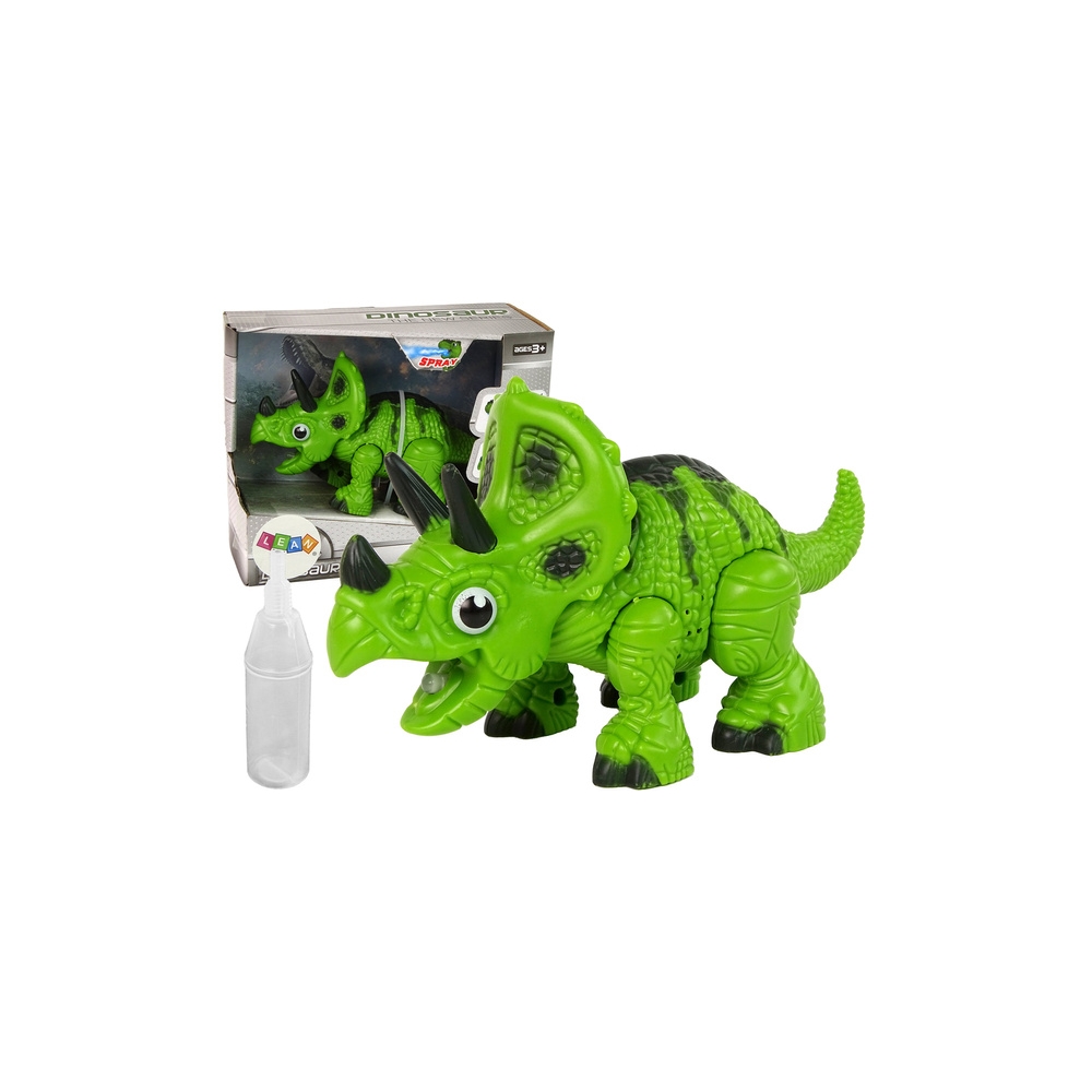 Interaktyvusis dinozauras Triceratopsas Garas Vanduo Garsas Žalias