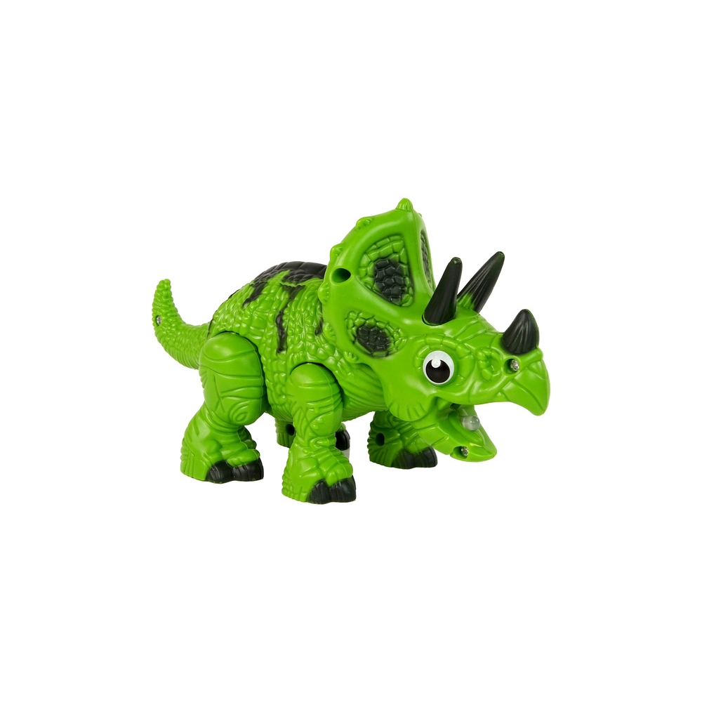 Interaktyvusis dinozauras Triceratopsas Garas Vanduo Garsas Žalias