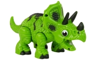 Interactive Dinosaur Triceratops Steam Water Sound Green