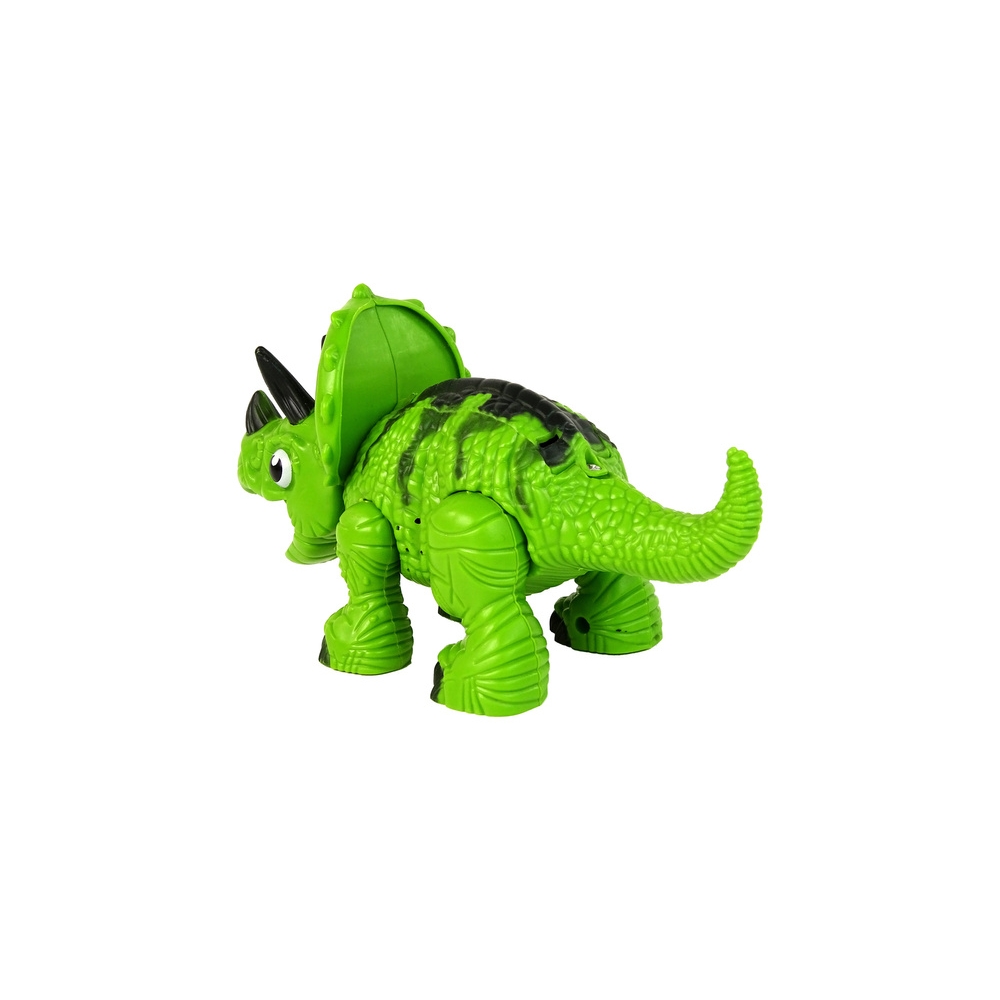 Interaktyvusis dinozauras Triceratopsas Garas Vanduo Garsas Žalias